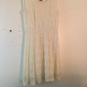 White Lace Summer Dress